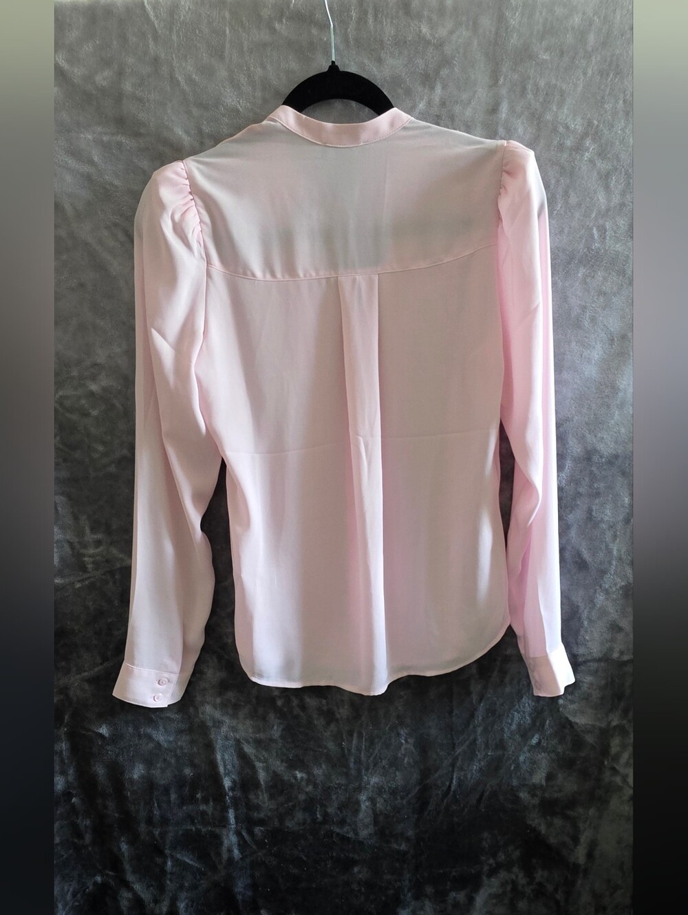 Express Women’s Pink Pleated Front Blouse XS - Picture 2 of 3